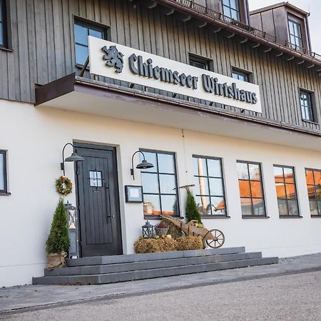 Chiemseer Wirtshaus Chieming Bagian luar foto