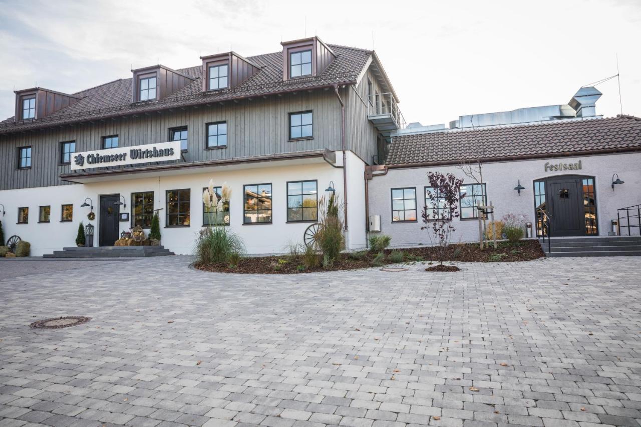 Chiemseer Wirtshaus Chieming Bagian luar foto