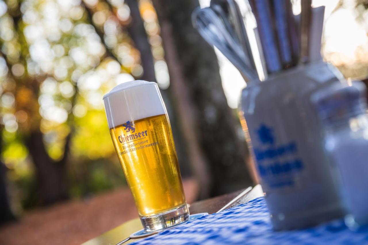 Chiemseer Wirtshaus Chieming Bagian luar foto